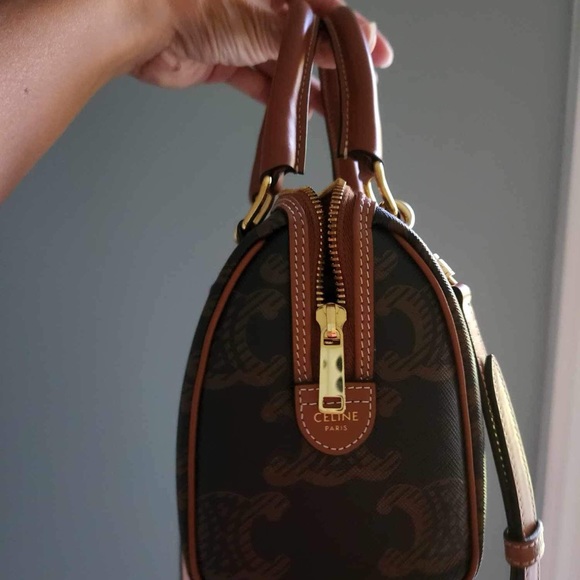 Celine Triomphe Small Boston Bag & Wallet - Picture 3 of 16